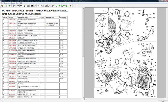 Bentley 2009 catalogo ricambi e manuali riparazione