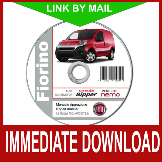 Fiat Fiorino - Citroen Nemo - Peugeot Bipper (2007-2019) manuale officina FAST