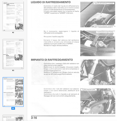 Honda Hornet CB 600 Fw (1998-2003) manuale officina - repair manual FAST