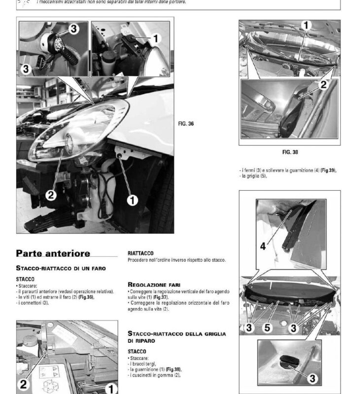 Alfa Romeo Giulietta (2010-13) manuale riparazione