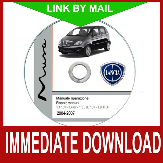 Lancia Musa 2004-2007 manuale officina - repair manual FAST