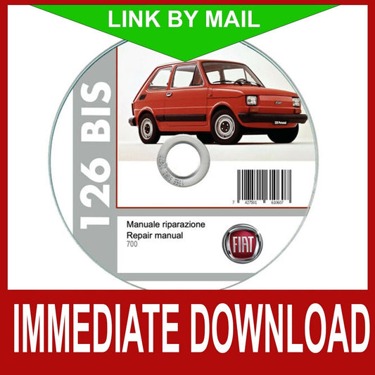 Fiat 126 Bis (1987-1992)  manuale officina - repair manual FAST