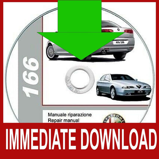 Alfa Romeo 166 (1998-2003) workshop manual - repair manual