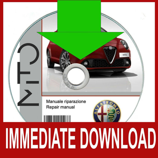 Alfa Romeo MiTo 2008-2018 repair manual (IN ITALIAN) FAST