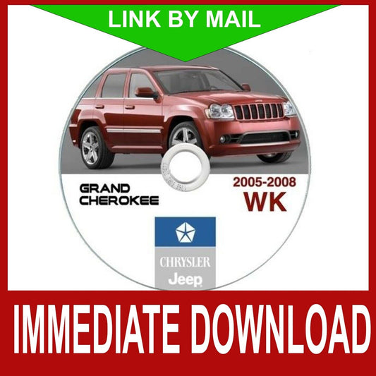 Jeep Grand Cherokee WK 2005-2010 manuale officina - repair manual FAST