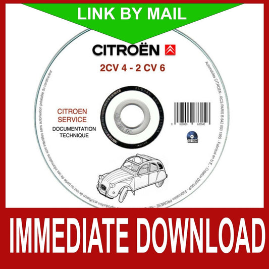 Citroen 2CV 4/6 (Model Year 1970…)  manuale officina repair manual FAST