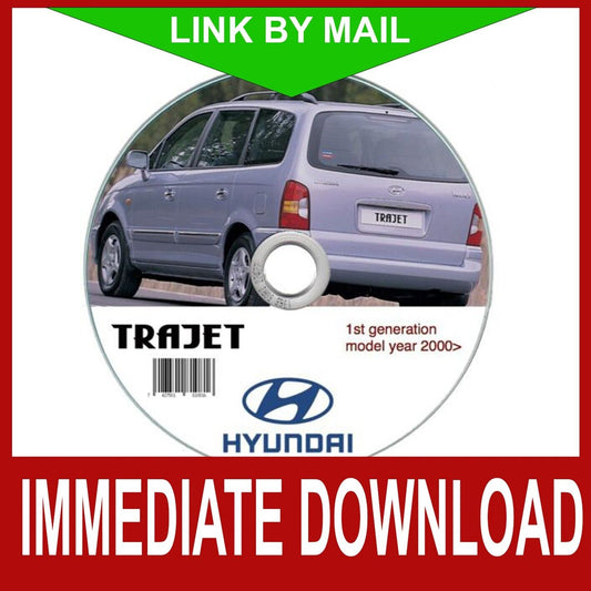 Hyundai Trajet (MY 2000...) manuale officina - repair manual FAST