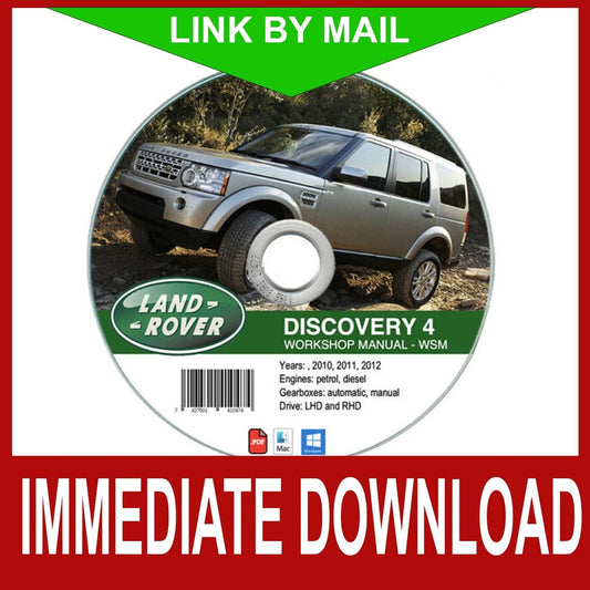 Land Rover Discovery 4 (2010-2012)  manuale officina - repair manual FAST