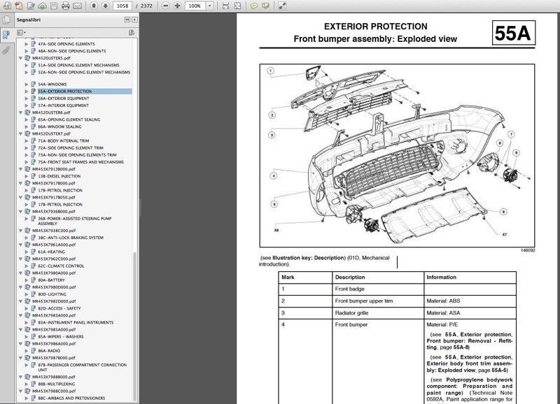 Dacia Duster manuale officina - repair manual FAST