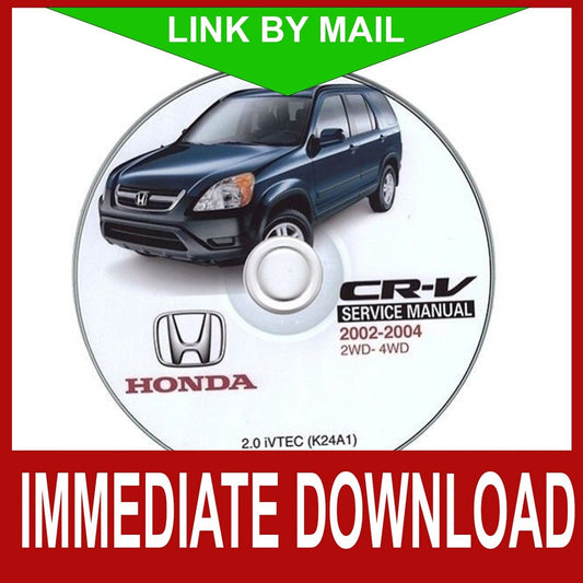 Honda CR-V (2002-2004)  manuale officina - repair manual FAST
