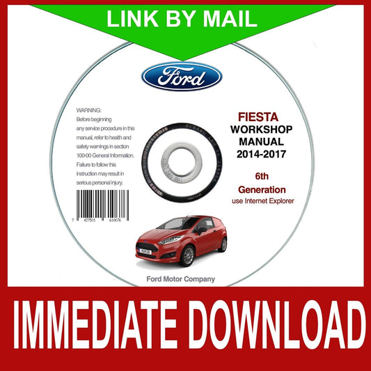 Ford Fiesta (2014-2017) manuale officina - repair manual FAST