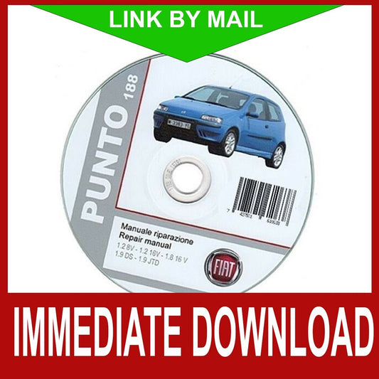 Fiat Punto 2° serie (1999-2003) manuale officina - repair manual FAST