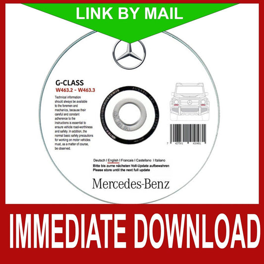 Mercedes Classe G W463 (200/230/300 GE-250/300 GD)   repair manual FAST
