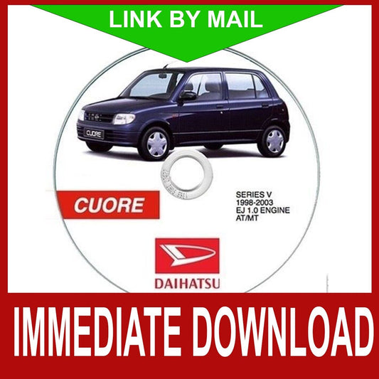 Daihatsu CUORE manuale officina - repair manual FAST