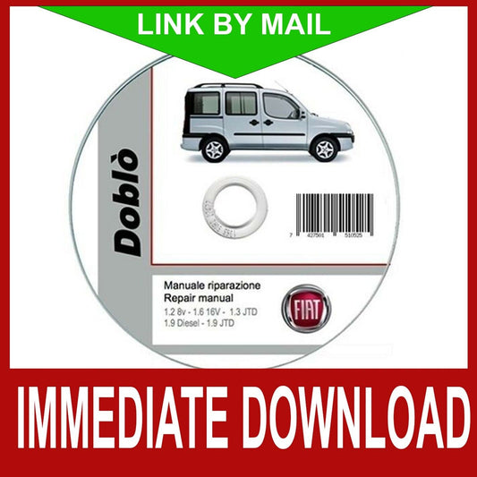 Fiat Doblò (2000-2005) manuale officina - repair manual FAST