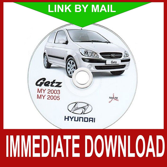 Hyundai Getz MY 2003 & 2005 manuale officina - repair manual FAST