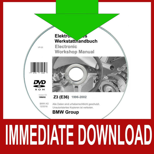 Bmw Z3 (E36) 1996-2002 manuale officina - Repair Manual FAST