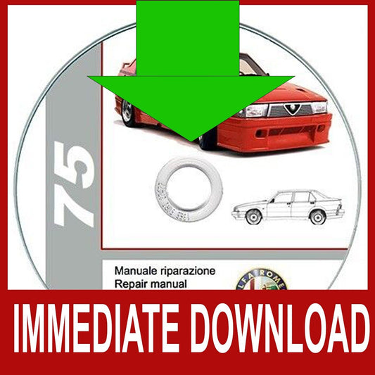 Alfa Romeo 75  manuale riparazione