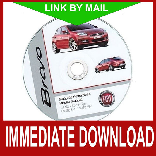 Fiat Bravo (My 2007-->) manuale officina - repair manual FAST