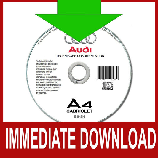 Audi A4 Cabriolet (2003-2009) manuale riparazione