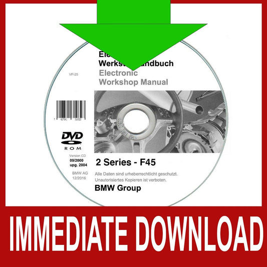 Bmw Serie 2 (F45) 2014-2020 manuale officina - repair manual FAST