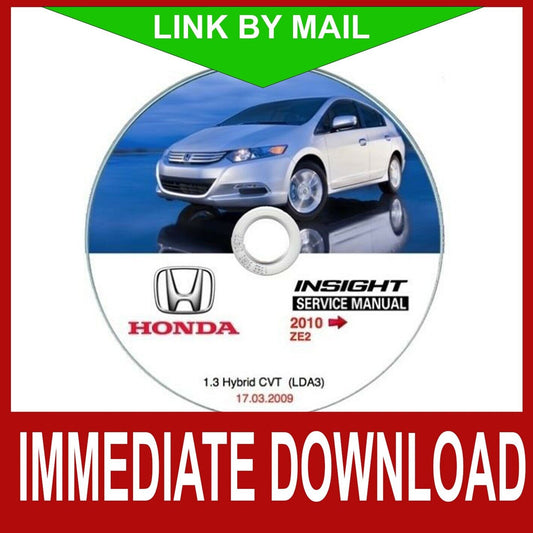 Honda Insight (MY 2010--) manuale officina - repair manual FAST