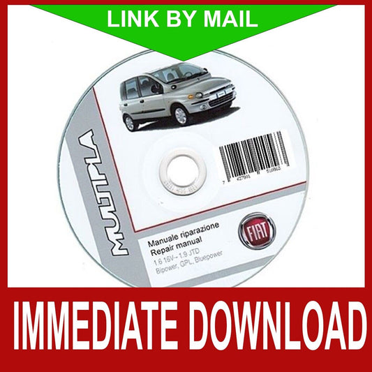 Fiat Multipla (1998-2003) manuale officina - repair manual FAST