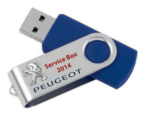 Peugeot Service Box 2014 TIS+EPC+WDS su pennetta Usb da 16GB - Pc & Mac!