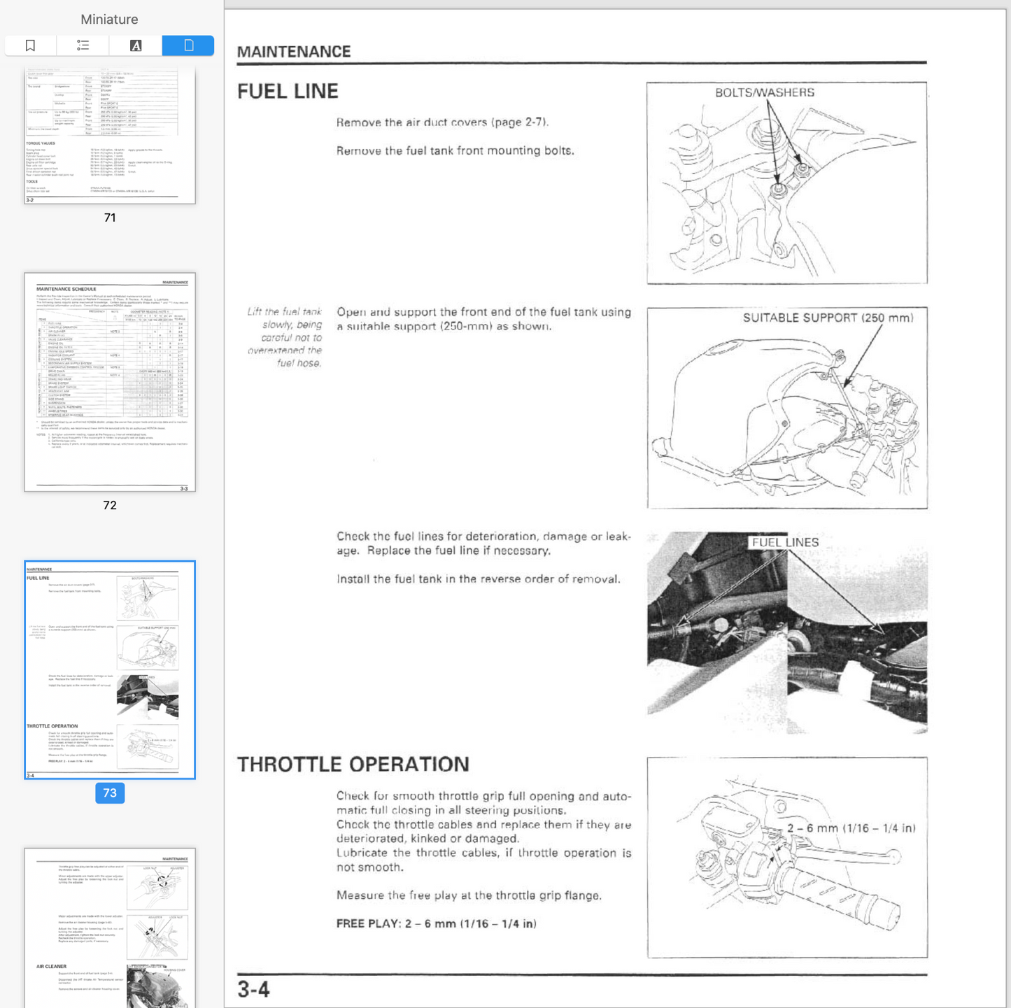 Honda CBR 600 F4 & F4i (1999-2003) manuale officina - repair manual FAST