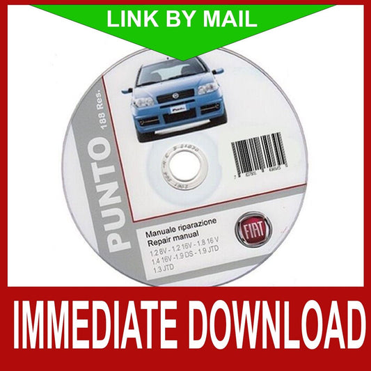 Fiat Punto 3° serie (2003-2007) manuale officina - repair manual FAST