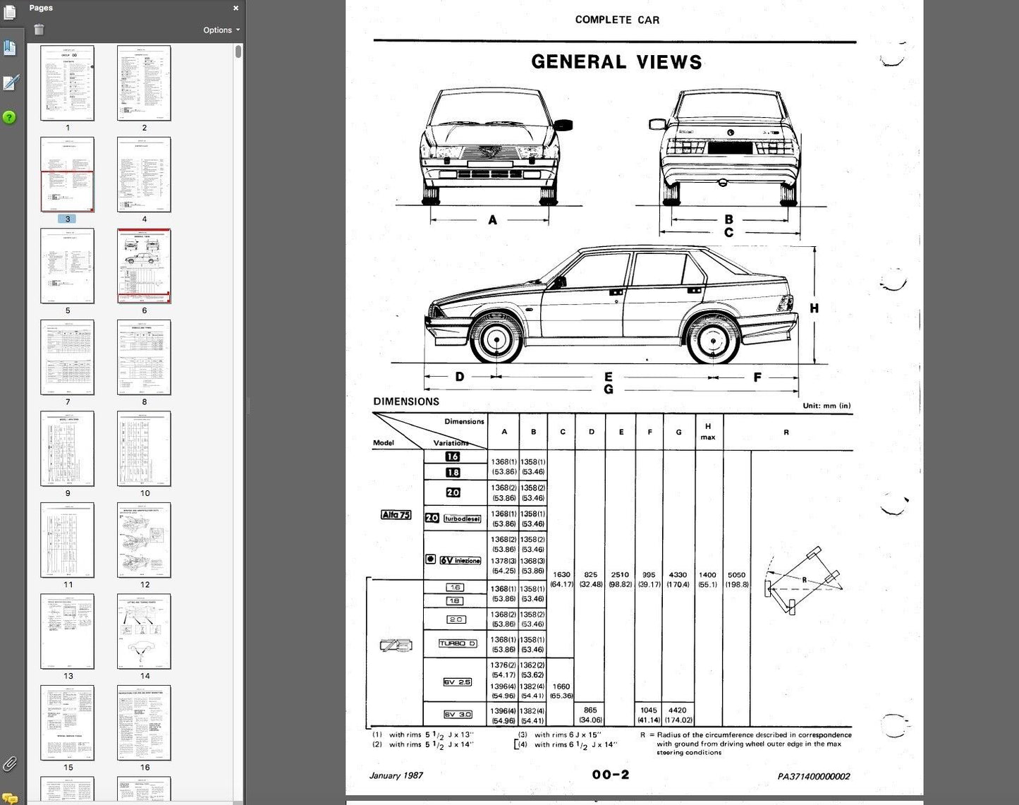 Alfa Romeo 75 workshop manual - repair manual FAST