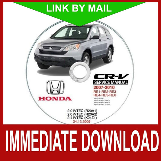 Honda CR-V (MY 2007--) manuale officina - repair manual FAST