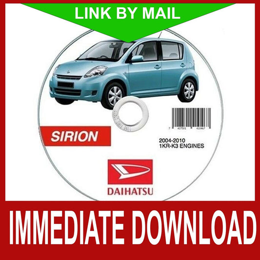 Daihatsu SIRION (2nd series) manuale officina - repair manual FAST