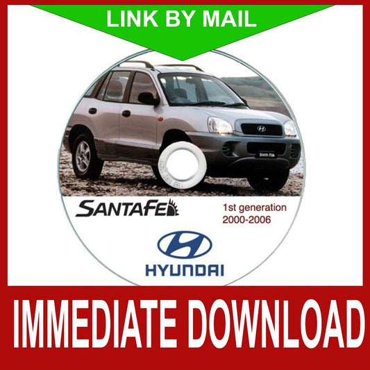 Hyundai Santa Fe 2000-2006 manuale officina - repair manual FAST