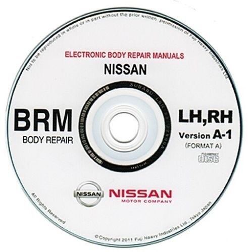 Nissan EBRM -  body repair manuals - Collezione manuali carrozzeria FAST