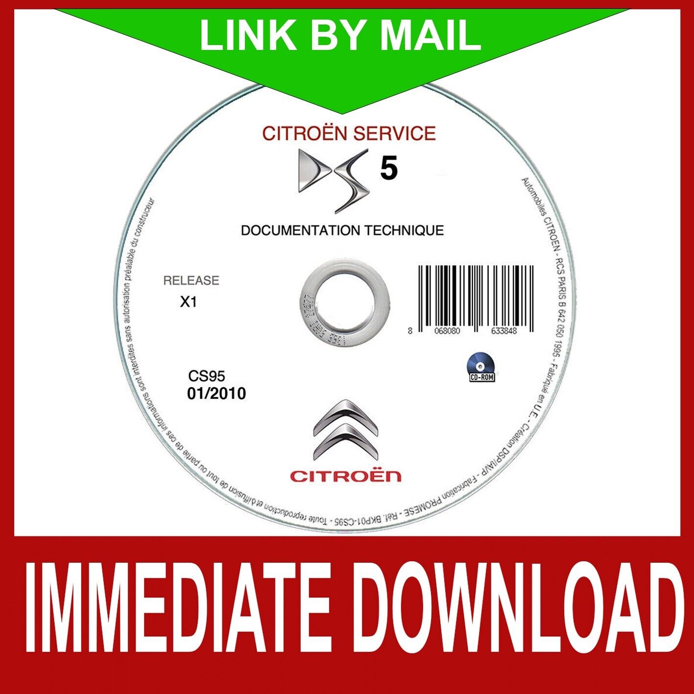 Citroen DS 5 (2011-2015)  manuale officina - repair manual FAST