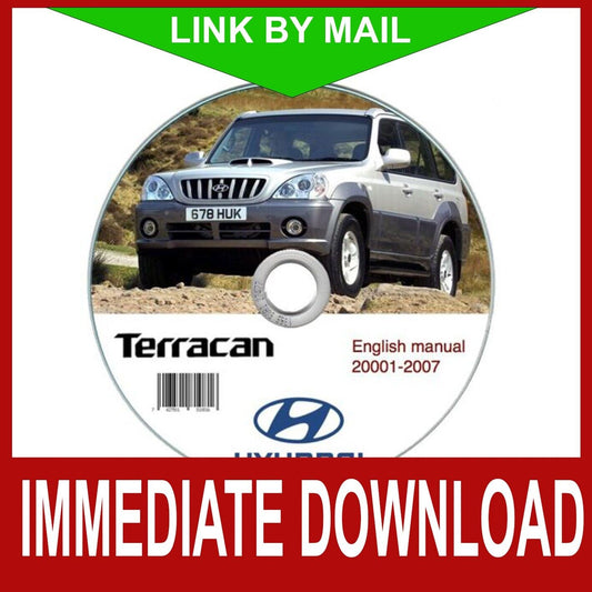 Hyundai Terracan 2001-2007 manuale officina - repair manual FAST