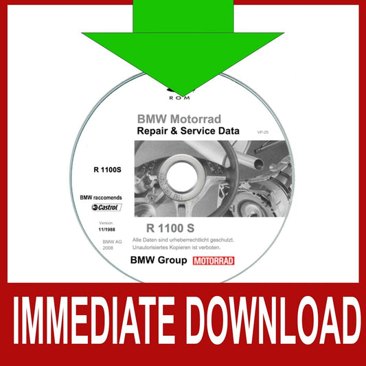 Bmw R1100 S (1998-2005)  manuale officina - repair manual FAST