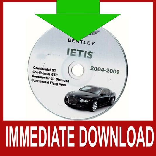 Bentley 2009 parts catalog and repair manuals