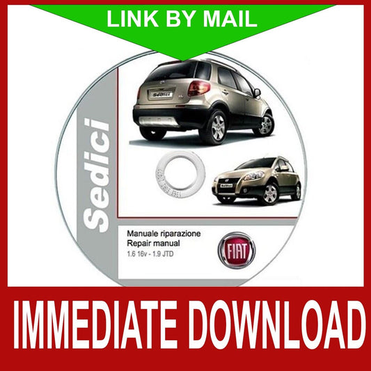 Fiat Sedici 16 (1998-2003) manuale officina - repair manual FAST