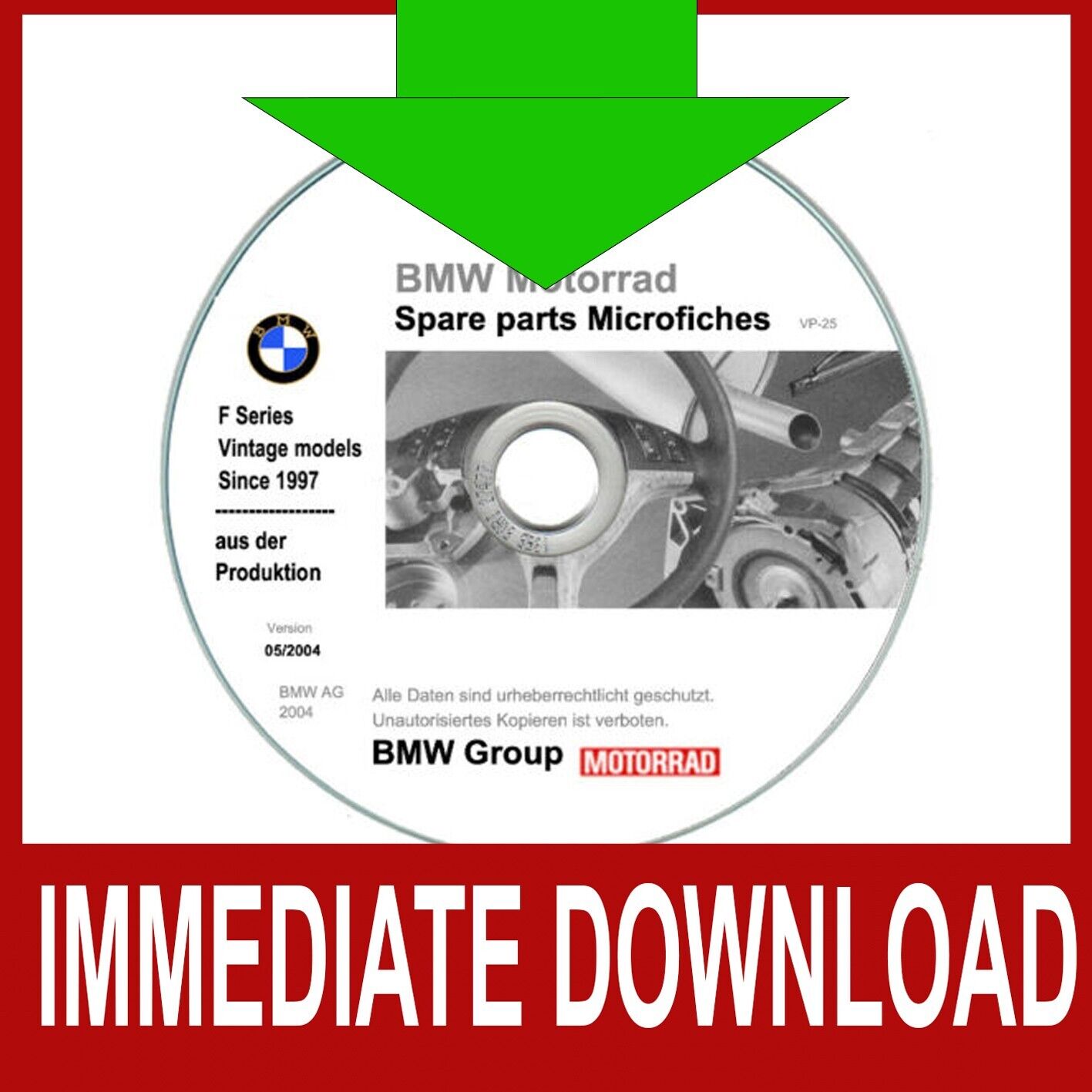 Bmw motociclette serie F (1997-2007) EPC