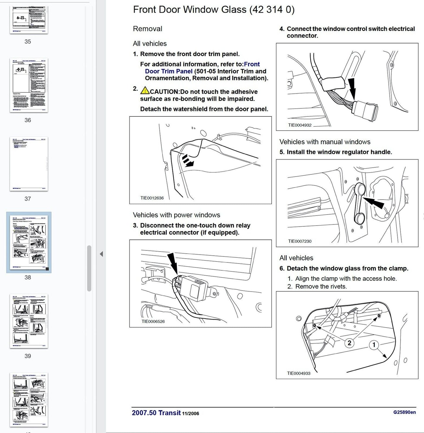 Ford Transit (2006-2013)  manuale officina - repair manual FAST