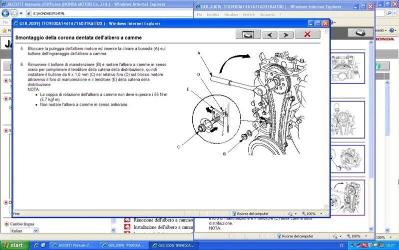 Honda Jazz - Fit MY 2009 manuale officina - repair manual FAST