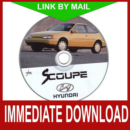 Hyundai S-coupe (1992-1995) manuale officina - repair manual FAST