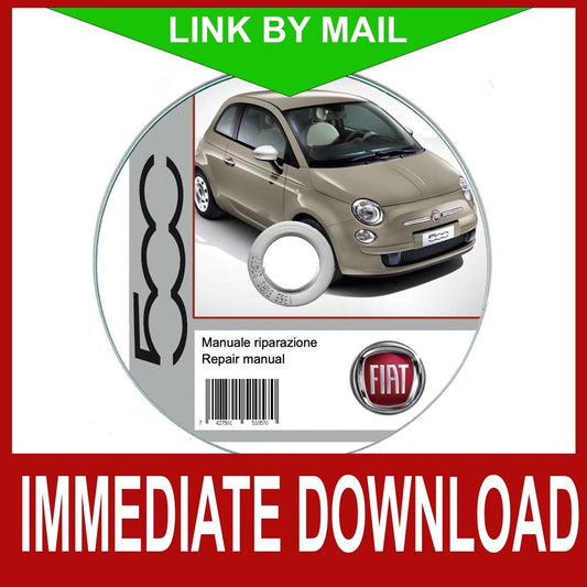 Fiat 500 (2012-2019)  U.S. version - manuale officina - repair manual FAST