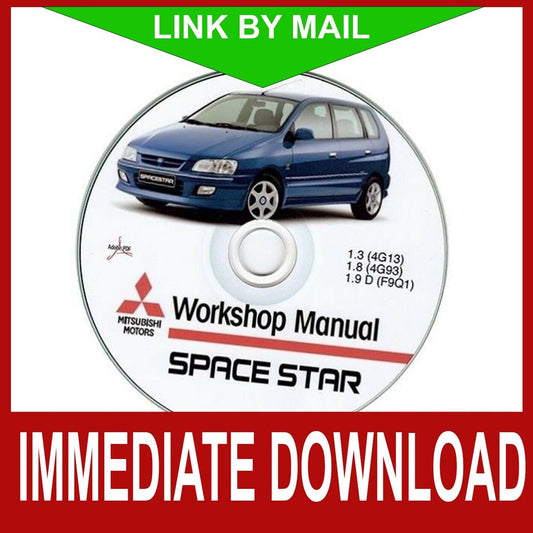 Mitsubishi Space Star (1999-2003)  manuale officina - repair manual FAST