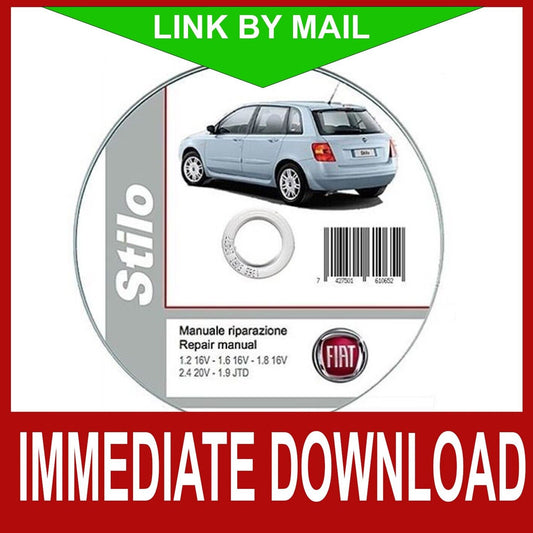 Fiat Stilo (M.Y. 2001) manuale officina - repair manual FAST
