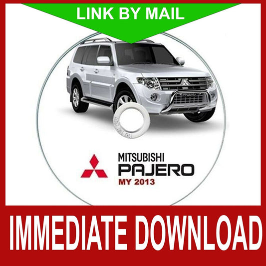 Mitsubishi Pajero MY 2013  manuale officina - repair manual FAST