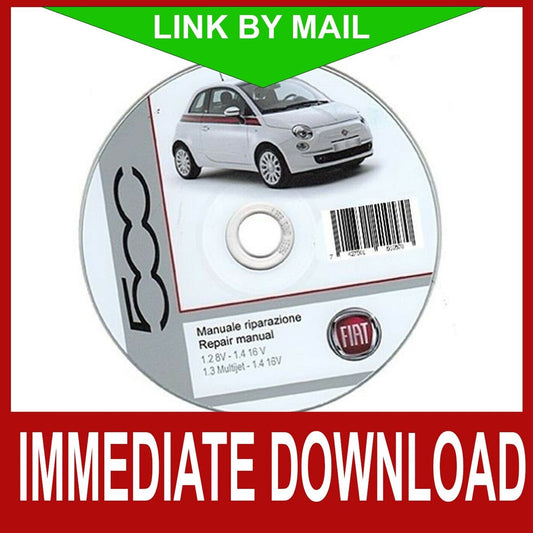Fiat Nuova 500 (My 2007-2015) manuale officina - repair manual FAST