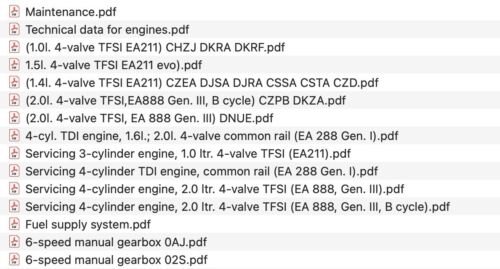 Audi Q2 (2016-2020) repair manual